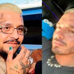 J Balvin reacciona al look de Nodal