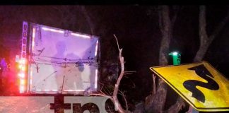 Se duerme mientras conducía y provoca accidente en Somoto
