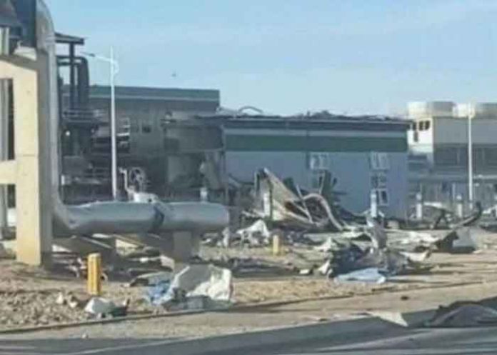 China: Fuerte explosión en planta química dejó 8 lesionados