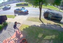 ¡VIDEO! Brutal persecución policial termina en accidente en EEUU ¡VIDEO! Brutal persecución policial termina en accidente en EEUU