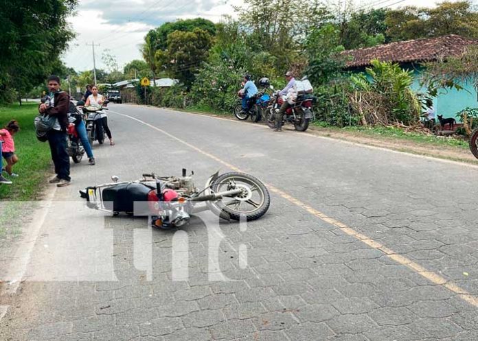 1 Motociclista provoca accidente y se da a la fuga en Jalapa