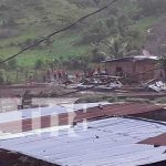 Varios fallecidos, desaparecidos y casas destruida, tras fuertes lluvias en Jinotega
