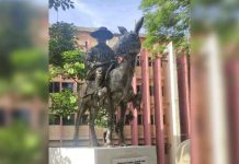 Inauguran monumento a Sandino en Universidad de Panamá
