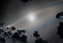 Estrella agonizante «devora» todo un sistema planetario Estrella agonizante "devora" todo un sistema planetario