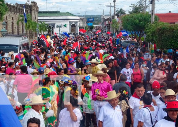 Conmemoran el 43/19 en la ciudad de Masaya
