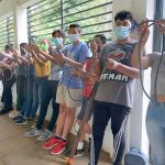 Caminata con jóvenes estudiantes de Estelí en la Fortaleza El Coyotepe