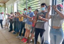 Se realizó senderismo con Jóvenes universitarios de Estelí Caminata con jóvenes estudiantes de Estelí en la Fortaleza El Coyotepe