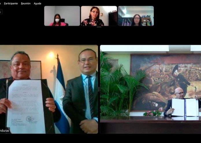 Nicaragua y Honduras firman acuerdo de cooperación artística