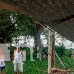 Vivienda resulta con daños parciales producto de los fuertes vientos en Rivas Vivienda resulta con daños Parciales producto de los fuertes vientos en Rivas