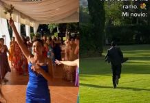 ¡Corre! Joven huye de boda luego que novia toma el ramo ¡Corre! Joven huye de boda luego que novia toma el ramo