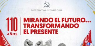 Gobierno de la República de Nicaragua saluda los 110 años del partido comunista de Chile