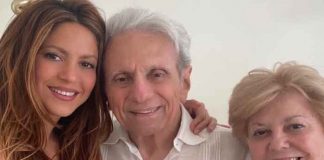 Shakira comparte video con su papá luego de su accidente