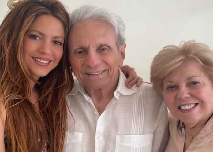 2 Shakira comparte video con su papá luego de su accidente