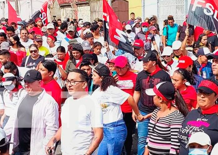 Realizan en Diriamba el repliegue táctico hacia San Gregorio