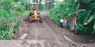 Alcaldía de Matiguás rehabilita 40 kilómetros de caminos rurales y productivos