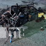 15 de junio: Informate de las noticias más relevantes en Nicaragua En Managua: Motociclista termina lesionado luego que se quemara su moto