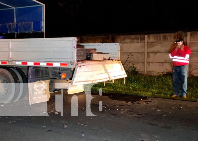 Motociclista muere en accidente en el kilómetro 10.5 de C. Masaya