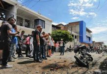 Policía resulta grave tras explosión de motobomba en Colombia ¡VIDEO! Policía resulta grave tras explosión de motobomba en Colombia ¡VIDEO!