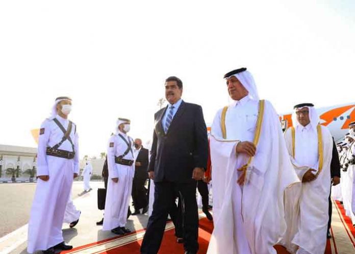 Nicolás Maduro anunció una nueva aerolínea directa de Venezuela a Qatar