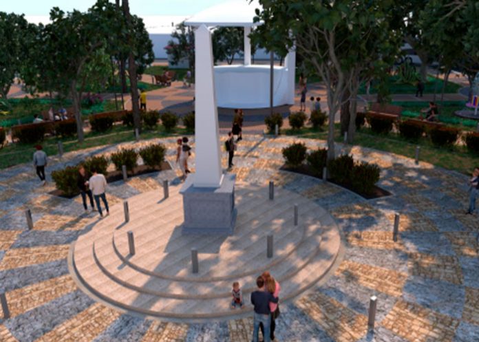 2 Diseño del nuevo Parque Central Rubén Darío en Diriamba