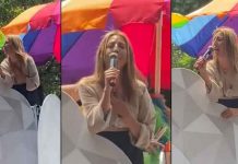 "Te amo": Mafe Walker da mensaje alienígena en marcha LGTBI+