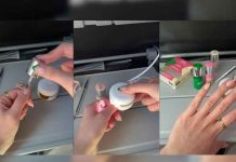 Mujer desata polémica por realizarse manicura en pleno vuelo