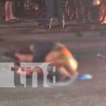 Accidente de tránsito deja dos muertos en El Zumen, Managua Accidente de tránsito deja dos muertos en El Zumen, Managua