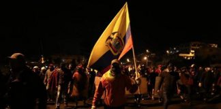 Confirman primer fallecido en contexto al paro nacional en Ecuador