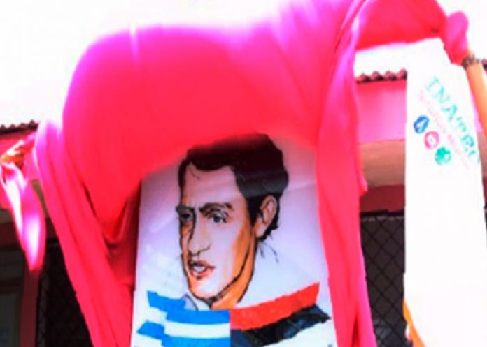 Realizan homenaje al Comandante Ricardo Morales Avilés en Diriamba