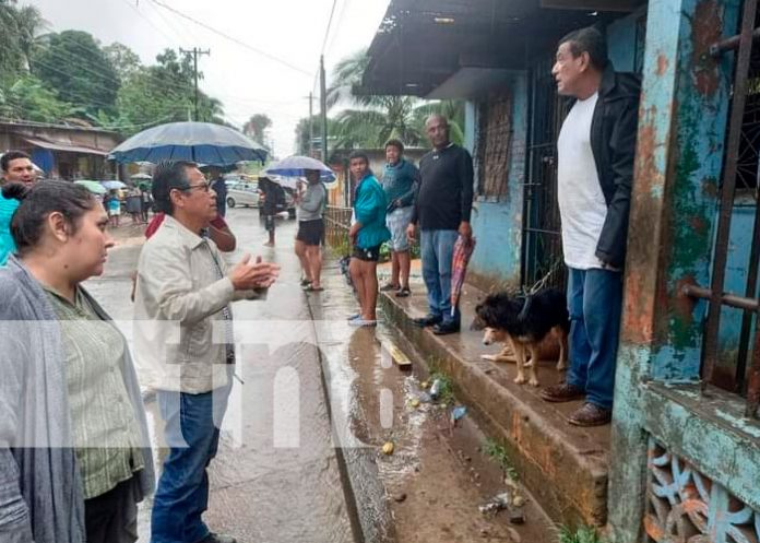 Pronta respuesta tras el paso de la Onda Tropical número 7 en Bluefields