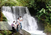 Jóvenes participaron del reto extremo en Peñas Blancas, Jinotega Jóvenes participaron del reto extremo en Peñas Blancas, Jinotega