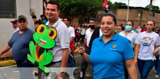 En León se realizó caminata para conmemorar los 43 años de su liberación