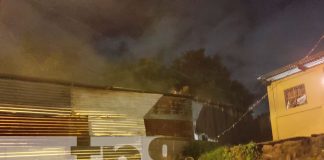 Siniestro consume cuarto de una vivienda en Managua