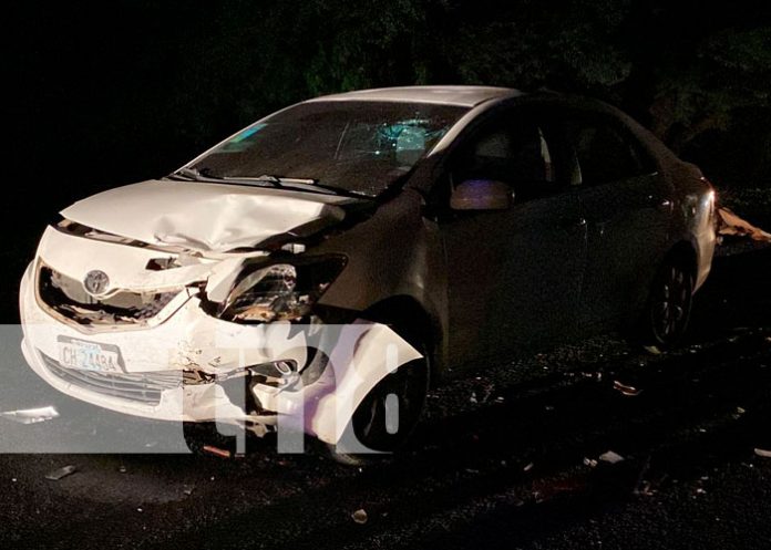 3 Familia guatemalteca se ve involucrada en accidente de tránsito en Chinandega
