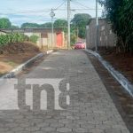 Inauguran calle para el pueblo en un barrio de San Marcos