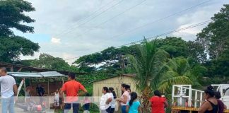 Motociclistas lesionados en el municipio de Villa Sandino, Chontales