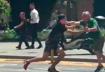 ¡Al descaro! Se viraliza el forcejeó durante un robo en calle de Barcelona Se viraliza el forcejeó durante un robo en calle de Barcelona