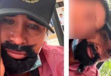 Se disfraza de hombre para celebrar el Día del Padre junto a sus hijos Se disfraza de hombre para celebrar el Día del padre junto a sus hijos