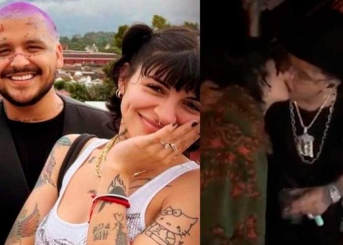 .4 Christian Nodal y Cazzu se dan