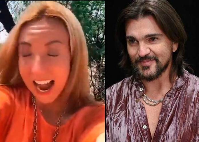 Juanes reacciona al idioma alienígena de Mafe Walker