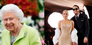 ¡Van pa' trás! Kim Kardashian y su novio son rechazados por la reina Isabel
