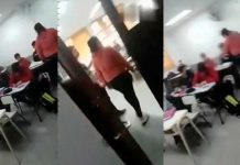 Madre argentina golpea a un alumno por hacerle bullying a su hijo Madre argentina golpea a un alumno por hacerle bullying a su hijo