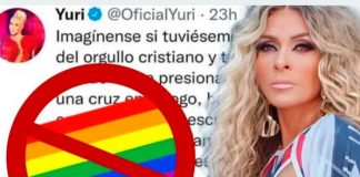 Yuri se hace viral por proponer el mes del orgullo cristiano