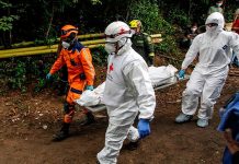 Asciende a 12 la cifra de mineros muertos por explosión en Colombia Asciende a 12 la cifra de mineros muertos por explosión en Colombia