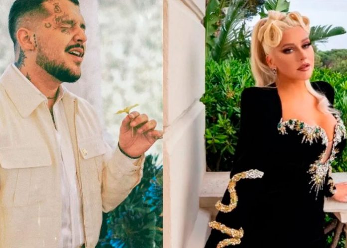 Christina Aguilera se une a Nodal y cantan tema ranchero