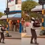 Detienen a malabarista por disfrazarse del asesino "Jason"