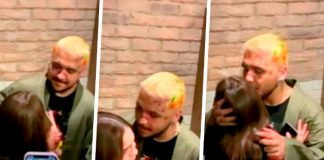 Nodal intenta besar a una fan en la boca y lo rechaza