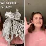 Divertida reacción de una pareja de Canadá al conocer gastos de un año