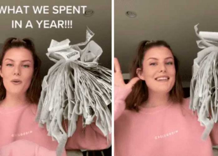 Divertida reacción de una pareja de Canadá al conocer gastos de un año