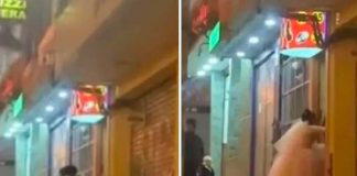 Recién casados celebran luna de miel en el hostal de la esquina